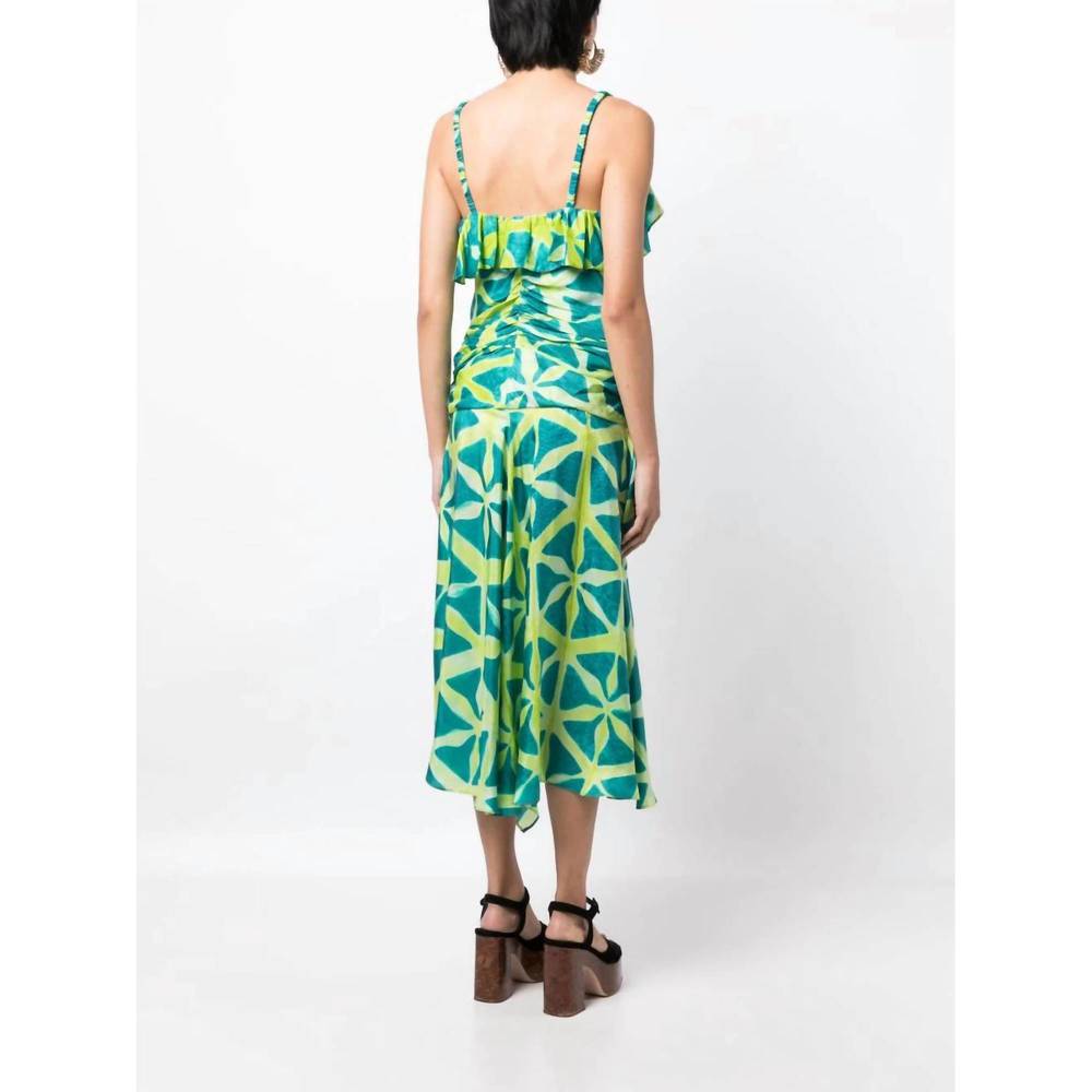 NEW ULLA JOHNSON zoya dress in citrine - Picture 3 of 5
